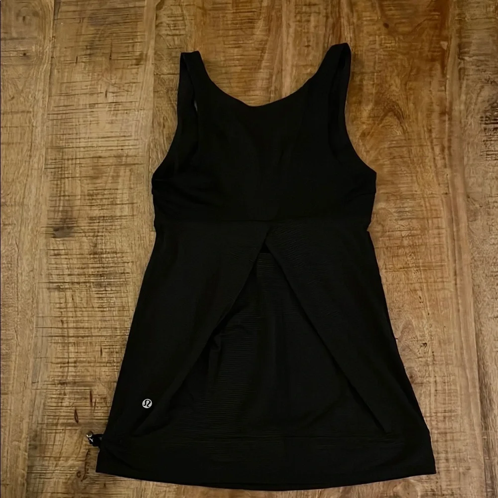 lululemon athletica Black Tank Top